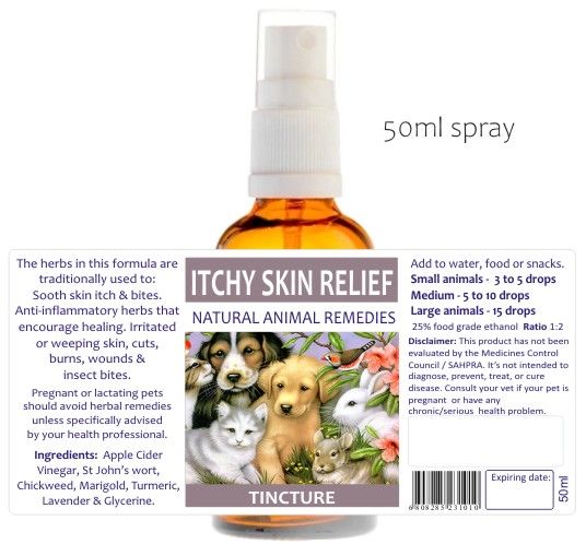 Itchy Skin Animal Remedies 50ml image 2