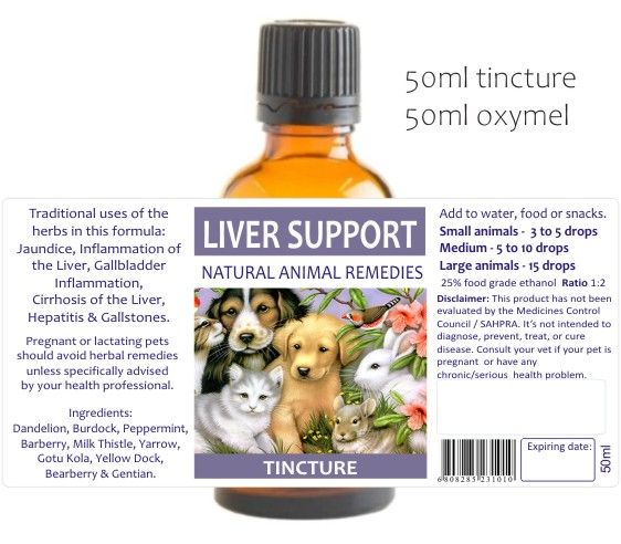 Liver Support Animal Remedies 50ml image 2